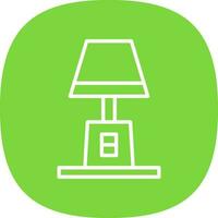 Lamp Vector Icon Design