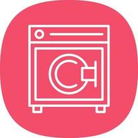 Dry Machine Vector Icon Design