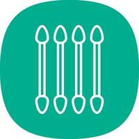 Swab Vector Icon Design