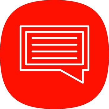 Message Vector Icon Design
