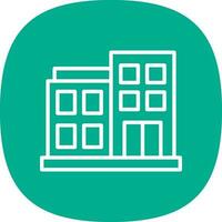 Hospital building Vector Icon Design