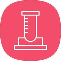 Test tube Vector Icon Design