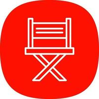 Director chair Vector Icon Design