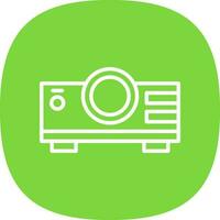 Projector Vector Icon Design