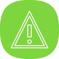 Warning Vector Icon Design