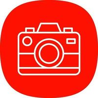 Photo Camera Vector Icon Design