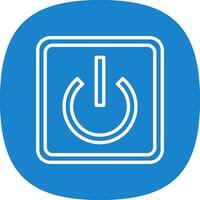 Power Button Off Vector Icon Design