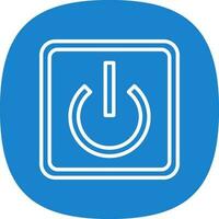 Power Button Off Vector Icon Design