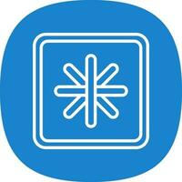 Asterisk Vector Icon Design