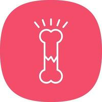 Bone Vector Icon Design