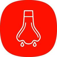 Nose Vector Icon Design