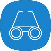 Glasses Vector Icon Design