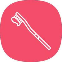 Tooth brush Vector Icon Design