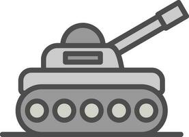 Tank Vector Icon Design