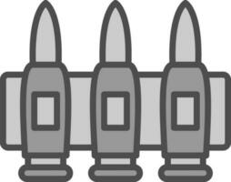 Ammunition Vector Icon Design