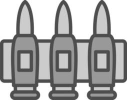 Ammunition Vector Icon Design