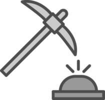 Mine Vector Icon Design