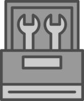 Tool Box Vector Icon Design