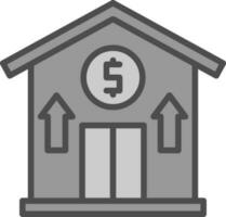 House Value Vector Icon Design