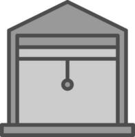 Garage Vector Icon Design