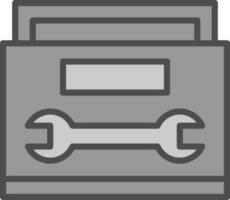 Spanner Vector Icon Design