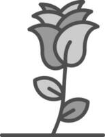 Rose Vector Icon Design