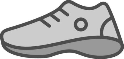 diseño de icono de vector de zapato