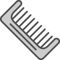 Comb Vector Icon Design