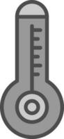 Thermometer Vector Icon Design