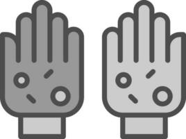 sucio manos vector icono diseño