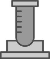 Test tube Vector Icon Design