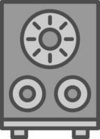 Speaker Vector Icon Design