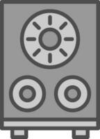 Speaker Vector Icon Design