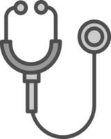 Stethoscope Vector Icon Design