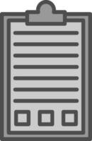 Clipboard Vector Icon Design