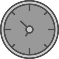 diseño de icono de vector de reloj