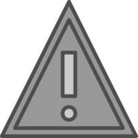 Warning Vector Icon Design