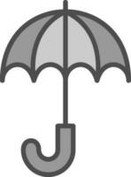 Umbrella Vector Icon Design