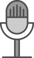 Microphone Vector Icon Design