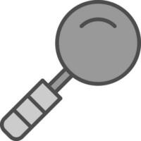 Magnifying Glass Vector Icon Design