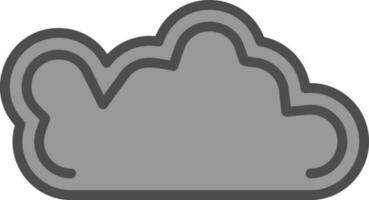 diseño de icono de vector de nube