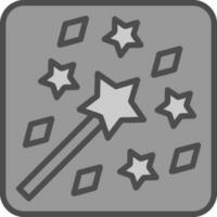 Magic Wand Vector Icon Design