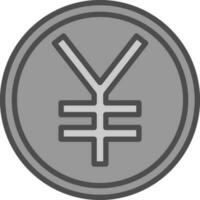 Yen Vector Icon Design