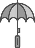 Umbrella Vector Icon Design