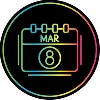 March Vector Icon Design