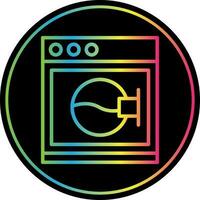 Washing Machine Vector Icon Design