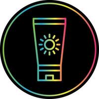 Sun block Vector Icon Design