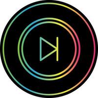 Skip Vector Icon Design