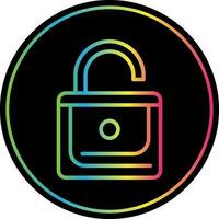 Unlocked Vector Icon Design