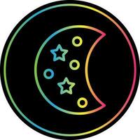 Moon Phase Vector Icon Design